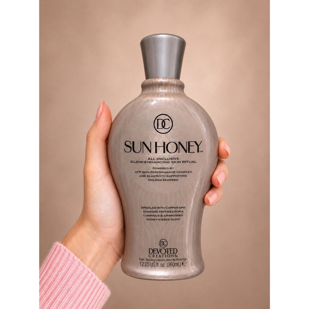 Sun Honey ☀️ Devoted Creations  Optimizer Tanning Lotion 12.25oz NEW